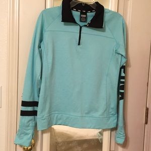 PINK VS Half-zip sweater
